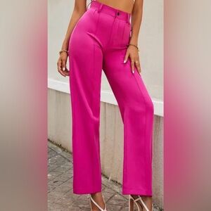 Pink High Waist Pant